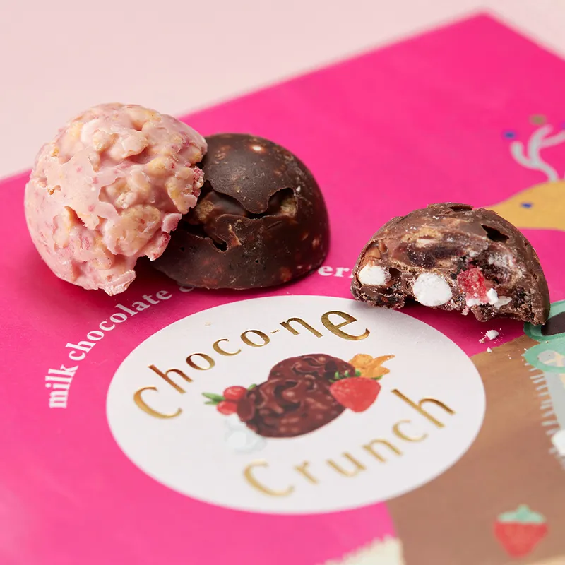 choco-ne crunch ショコネクランチ（ラムネ×クランチチョコ）