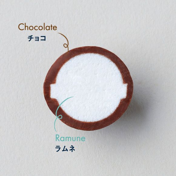 ちょこね ラムネ×口どけチョコ 【ショコネ】 いちご（あすかルビー）