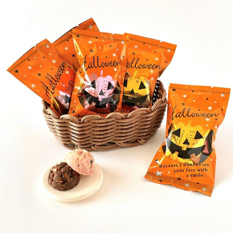 【ハロウィン限定】ラムネショコラ×サクサクフレーク&ベリー【ショコネクランチ】アソート（2個入×5袋）