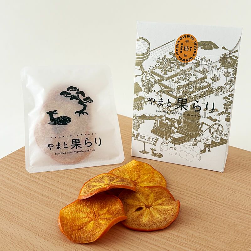 やまと果らり 富有柿チップス