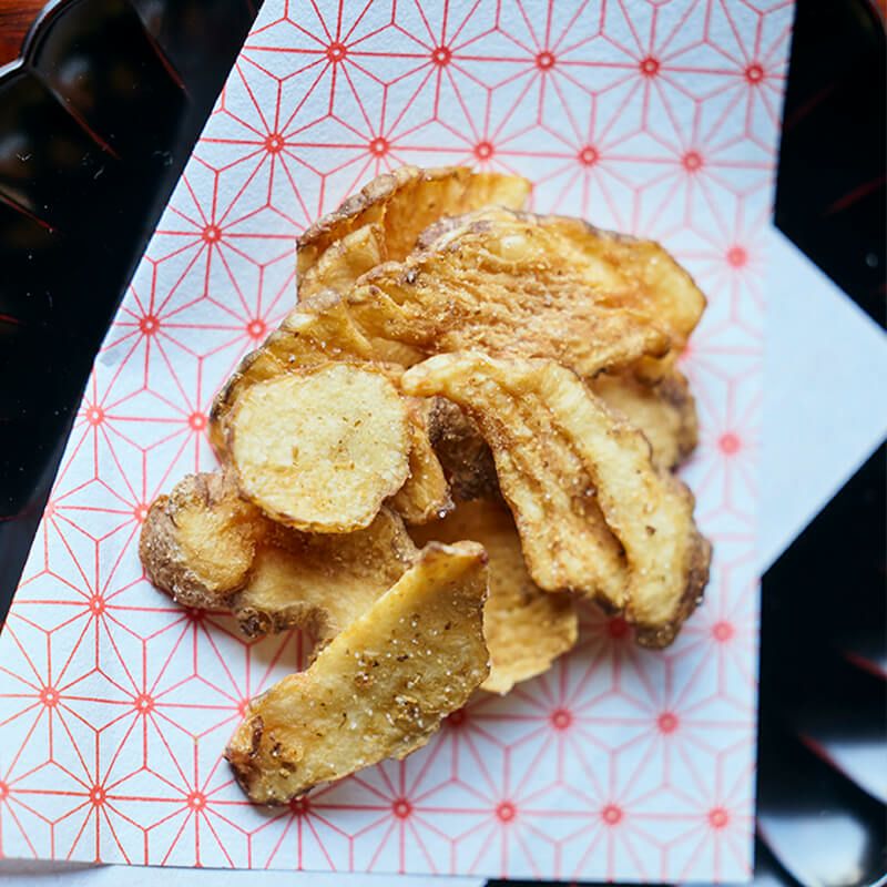 やまと果らり 紫菊芋チップス