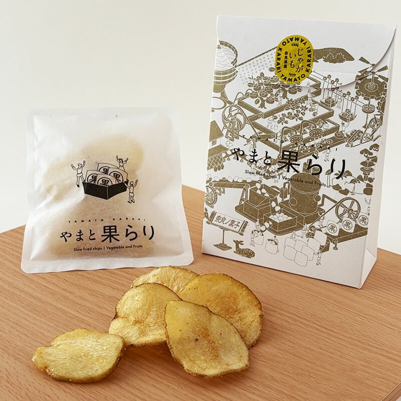 やまと果らり じゃが芋チップス（大和橘塩） 単品